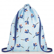 Рюкзак складной mini maxi sacpack leaves blue