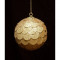 Шар новогодний декоративный paper ball, золотой