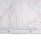 Пододеяльник из перкаля белого цвета с принтом Хвойное утро russian north, 200х200 см