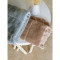 Полотенце для рук декоративное с бахромой серого цвета essential, 50х90 см