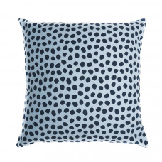 Чехол для подушки из хлопка с принтом funky dots, серо-голубой cuts&pieces, 45х45 см