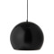 Лампа подвесная ball, 33х?40 см, черная матовая, черный шнур