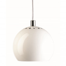 Лампа подвесная ball, 16х?18 см, белая глянцевая